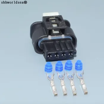 Shhworldsea 4pin 1,2 mm Auto Elektrický kabelový svazek plastový konektor 7549032-02 pro bmw
