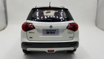 1:18 Odlitek Modelu pro Suzuki Vitara Escudo 2016 Bílé SUV Slitiny Toy Car Miniaturní Kolekce Dárky Gran