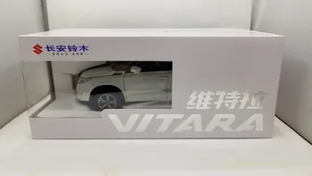 1:18 Odlitek Modelu pro Suzuki Vitara Escudo 2016 Bílé SUV Slitiny Toy Car Miniaturní Kolekce Dárky Gran