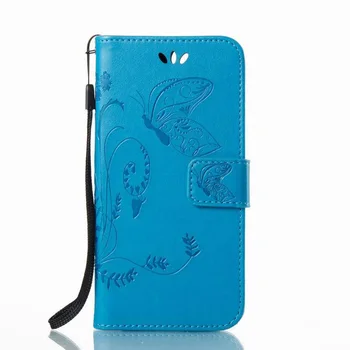 Motýl módní Kůže Flip Wallet Pouzdro Pro HTC Desire 210 310 510 Nové Příjezdu telefon ochrany shell