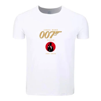 007 James Bond Deadpool Bavlna Velké Velikosti Studenti Letní T-Shirt Krátký Rukáv Muži Ženy Chlapci Dívky T Shirt Tees Děti Tričko