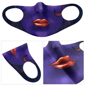 30 Styly 3D Bavlna Prachu Maska Unisex Módní Lebka Prachotěsný Bavlna Obličeje Ochrana Tepelné Šátek, Halloween, Strašidelná Maska