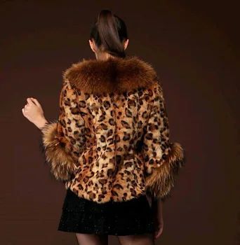 2020 zimní bunda ženy srst kabáty pro ženy žena parky leopard print bomber bunda dámská