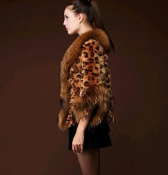 2020 zimní bunda ženy srst kabáty pro ženy žena parky leopard print bomber bunda dámská