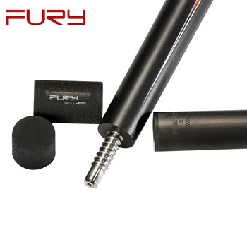 Nové Příjezdu Fury Billiard Černá Technologie Tágo Profesionální Uhlíkových Vláken tecnologia Hřídel Hot Prodej Billar Cue Stick Kit
