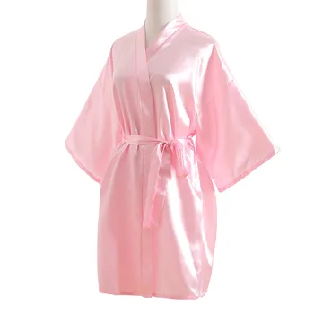 Ženy Roucho Hedvábné Letní Bayan Gecelik Sexy Oblečení Na Spaní Noční Košile Dámské Pyžamo Kimono Žena Pyžama Vysoké Kvality