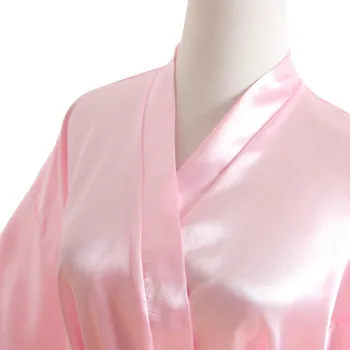 Ženy Roucho Hedvábné Letní Bayan Gecelik Sexy Oblečení Na Spaní Noční Košile Dámské Pyžamo Kimono Žena Pyžama Vysoké Kvality