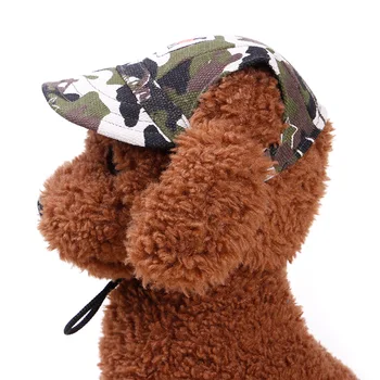 Výrobce Amazon Pes Ornament Pet Příslušenství Pet Baret Pet Baseball Cap Teddy Kriket-Cap Hat