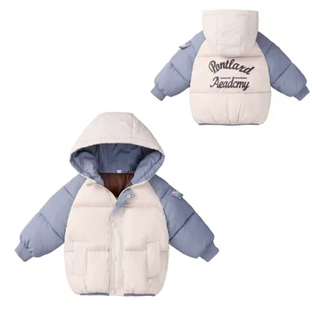 2020 Winter Chlapci Kabát Děti Oblečení Dlouhý Rukáv Děti Bunda Pro Holky, Teplé Oblečení Na Zip S Kapucí Bundy Pro Kluky Oblečení