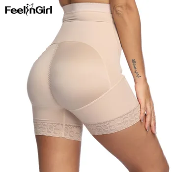 FeelinGirl Ovládání Kalhotky s Vysokým Pasem, Tělo Shaper Butt Lifter, Boxer Slim spodní Prádlo Fajas Reductoras Modeladoras Mujer S-6XL