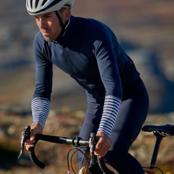 2020 Jarní bílé pruhované s dlouhým rukávem cyklistika jersey Ležérní Sportovní závodní tričko aerodynamický MTB ridewear Ropa ciclismo hombre