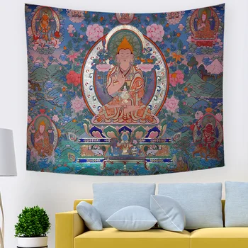 Mandala Buddha gobelín zdi visí deka nástěnné drop shipping domů dekor nástěnné koberce