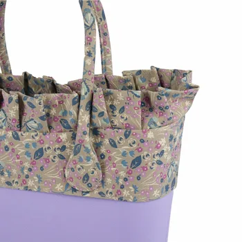 Tanqu Poskakovat Květinové Plátno Fabric Classic Mini Trim pro Obag O Bag Příslušenství