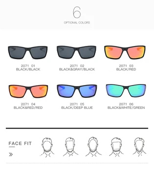 DUBERY Polarizované sluneční Brýle Muži Ženy Řidičské Sport Sluneční Brýle Pro Muže Vysoce Kvalitní Levné Luxusní Značky Návrhář Oculos 2071
