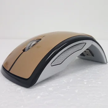 Bezdrátová Myš Skládací Myší Pohodlné Klepněte Na Tlačítko, 2,4 Ghz Bezdrátové Laserové Myši Kreativní Složit Mause Notebook