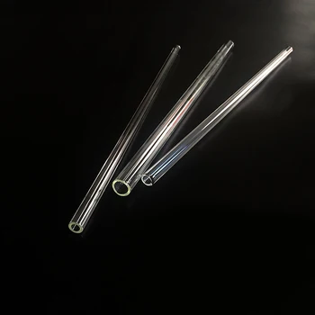 3ks High borosilikátového skla, trubky,Vnější průměr 35mm,Thk. 1,8 mm/3 mm,L 200 mm/250 mm/300 mm,Vysoké teploty odolné skleněné trubice