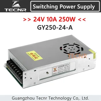 TECNR 24V 250W 10A spínaný zdroj pro cnc laserové gravírování stroj GY250-24-