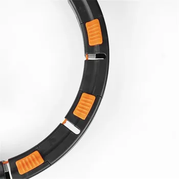 Hubnutí Smart Fitness Kruh S LED Displejem Odnímatelné Přenosné Počítání Multifunkční Hubnutí Cvičení Kruh Hoop