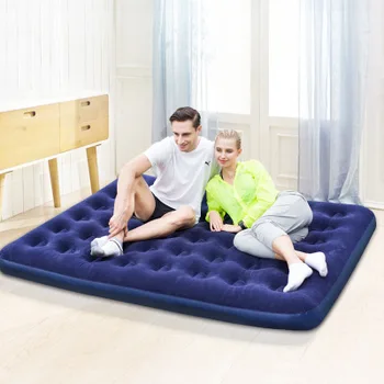Nafukovací postel, dvojitý vzduchový polštář, tři nafukovací postele, domácí přenosná matrace, outdoor nafukovací matrace, líný bed