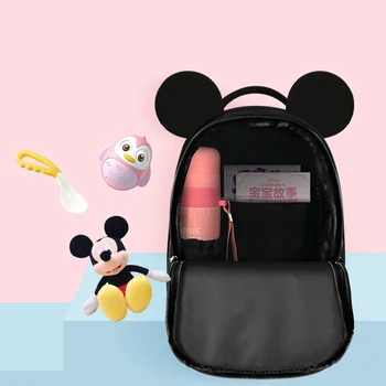 Originální Disney Tašky Packback Minnie Mickey Mouse Dětské Tašky Mumie přebalovací Tašky Cestovní Kabelka Plenky pro Baby Care