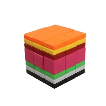 C4U Nerovné 3x3x7 Magic Cube Puzzle Kostky Vzdělávací Hračky Magic Cube Profesionální Rychlost Kostky Dospělé Děti Dárky