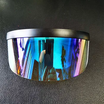 Nadrozměrné Objektiv Anti-voyeur Anti-pěnové Ochranné Brýle Venkovní Anti-UV sluneční Brýle Integrované 2020 Módní