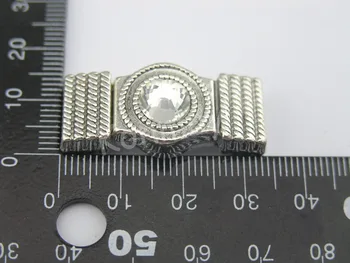 2 Barvy-10 Sad 10.2X2.3mm Magnetické Uzavírání Jasné Akrylové Korálky Na Kožené Kabel Náramek Výrobu Šperků Zjištění -CLP1160