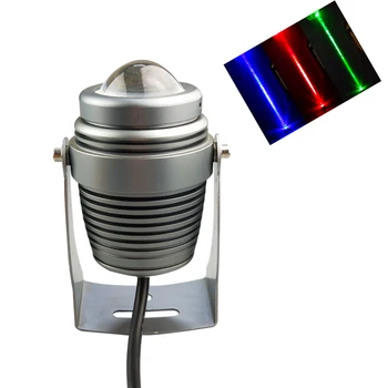 Venkovní LED Reflektor Vodotěsné Nástěnné Svítidlo Úzký Úhel Paprsku LED Reflektor 3W 10W 110-240V 12V dálkové Stěna Podložka Lampa