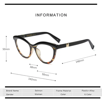 Cat Eye Brýle Rám Ženy, Počítače, Optické Brýle Pro Ženy je Podívaná Transparentní čiré Čočky Armacao de RS484