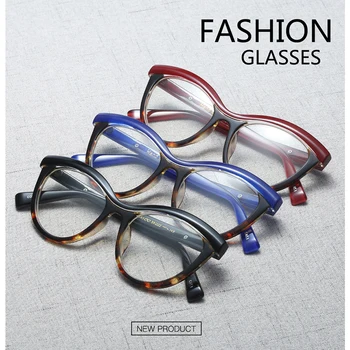 Cat Eye Brýle Rám Ženy, Počítače, Optické Brýle Pro Ženy je Podívaná Transparentní čiré Čočky Armacao de RS484