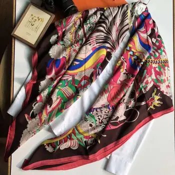 2020 nový příjezdu podzim jaro klasický design 140*140 cm barevný šátek 65% kašmír, 35% hedvábí šátek zábal pro ženy, dáma, holka
