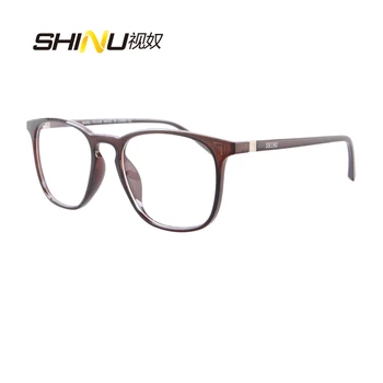 SHINU Značky dioptrické Brýle na Čtení Multi-focus Progresivní Brýle na Čtení Vidět Blízkosti Daleko Dioptrické Brýle Presbyopie Brýle Reader
