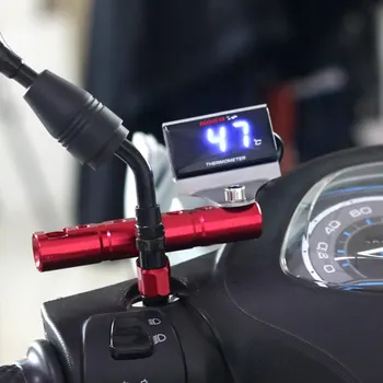 Univerzální Digitální Motocykl ukazatel Teploty Vody ukazatel Teploty Pro KOSO Xmax NMAX BWM Podsvícení Displeje