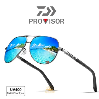 2020 DAIWA Venkovní Sportovní Beach Cestování Módní Polarizované sluneční Brýle Pánské Anti-uv Barevný Film Rybářské Brýle