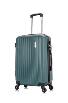 Kufr Krabi tmavě zelený kufr Carry-on Zavazadla Klasický výlet cestovní pouzdro taška ABS+PC Cestovní kufr trolley ABS+PC Cestovní kufr trolley obchodní služební cesty