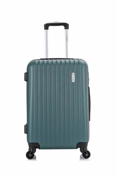 Kufr Krabi tmavě zelený kufr Carry-on Zavazadla Klasický výlet cestovní pouzdro taška ABS+PC Cestovní kufr trolley ABS+PC Cestovní kufr trolley obchodní služební cesty