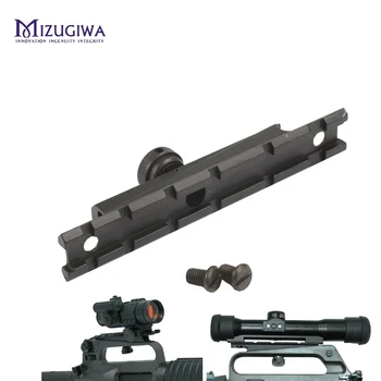 Flat Top Weaver Rail Mount 20mm Působnosti Základnu AR Délka 132mm Pro M4, M16 Rukojeť Lovecké Doplňky Caza