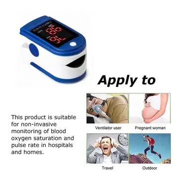 Přenosné Prst Oximeter Prstu PulseOximeter Zdravotnické Zařízení S OLED Displeji Srdeční Frekvence Spo2 PR Pulsní Oxymetr