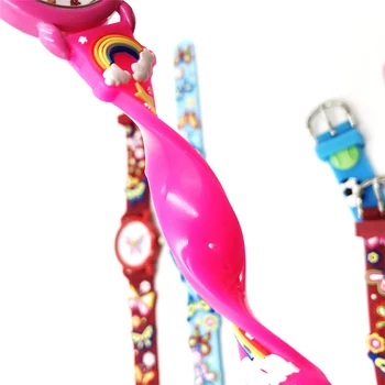 Děti Hodinky Dívky dárky 3D Cartoon Quartz Hodinky pro Chlapce Jelly Silikonové Kapela, Děti Náramkové hodinky Docela Hodiny Relogios Montre