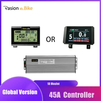 PASION E BIKE Střídavý Regulátor 45A 48V 18 MOSFET Regulátor a LCD Display 1500W 2000W DC sinusoida Ebike Display Controller