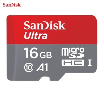 SanDisk Originální Sandisk A1 Microsd Class10 16GB 32gb Micro SD karta 64gb 128GB 98Mb/s paměťové karty Grafická karta