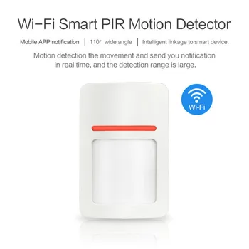 Smart Home Securcity Alarm Systen WiFi Infračervené Detektory Pohybu Senzor Alarm Bezdrátový Infračervený Detektor Alarm Senzor