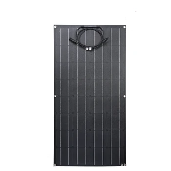 Workstar Flexibilní Solární Panel Solární nabíječka 100W solární panel ETFE Venkovní Auto/KARAVAN/Člun, solární Nabíječka Solární Panel 100w