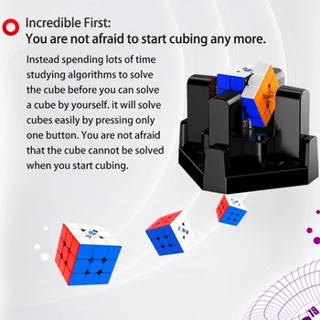 Magic-cube puzzle GAN ROBOT Stanice Aplikace GAN 356 já Kostka on-Line Soutěž Snížení pomoci Inteligentní stroj GAN356 jsem robotů