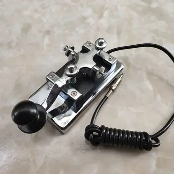 K-4 ruce klíč short wave radio Morse Morse kód CW telegrafní klíč K4