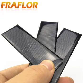 Univerzální 5,5 V Standardních Epoxidových Solární Panely Mini Solární články Polykrystalické Křemíkové DIY Baterie, Nabíječka Modul 90x30mm