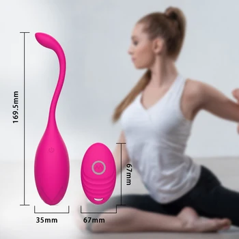 Bullet Vibrátor Bezdrátové Dálkové Ovládání Vibrační Vajíčka Silný Sexuální Hračky pro Ženy, Láska Vejce G Spot Klitoris Stimulátor Sex Vejce
