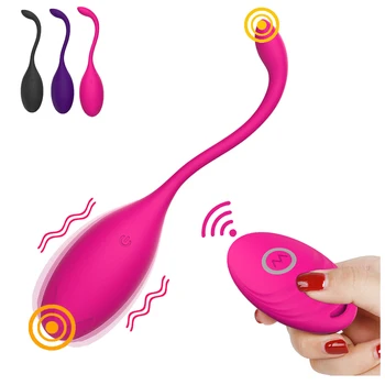 Bullet Vibrátor Bezdrátové Dálkové Ovládání Vibrační Vajíčka Silný Sexuální Hračky pro Ženy, Láska Vejce G Spot Klitoris Stimulátor Sex Vejce