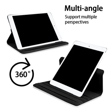 360 Rotační Tablet Pouzdro pro Apple IPad Air 3. Gen/Vzduch 4. Gen 2020/IPad Air 1/2 Automatic Wake-up Funkce Ochranné Pouzdro