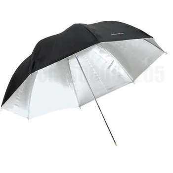 2KS Bílá+Černá 33inch 83 cm Průsvitný Difuzor Photo Studio Flash Soft Deštník + Světlo Fotografování Reflexní deštník